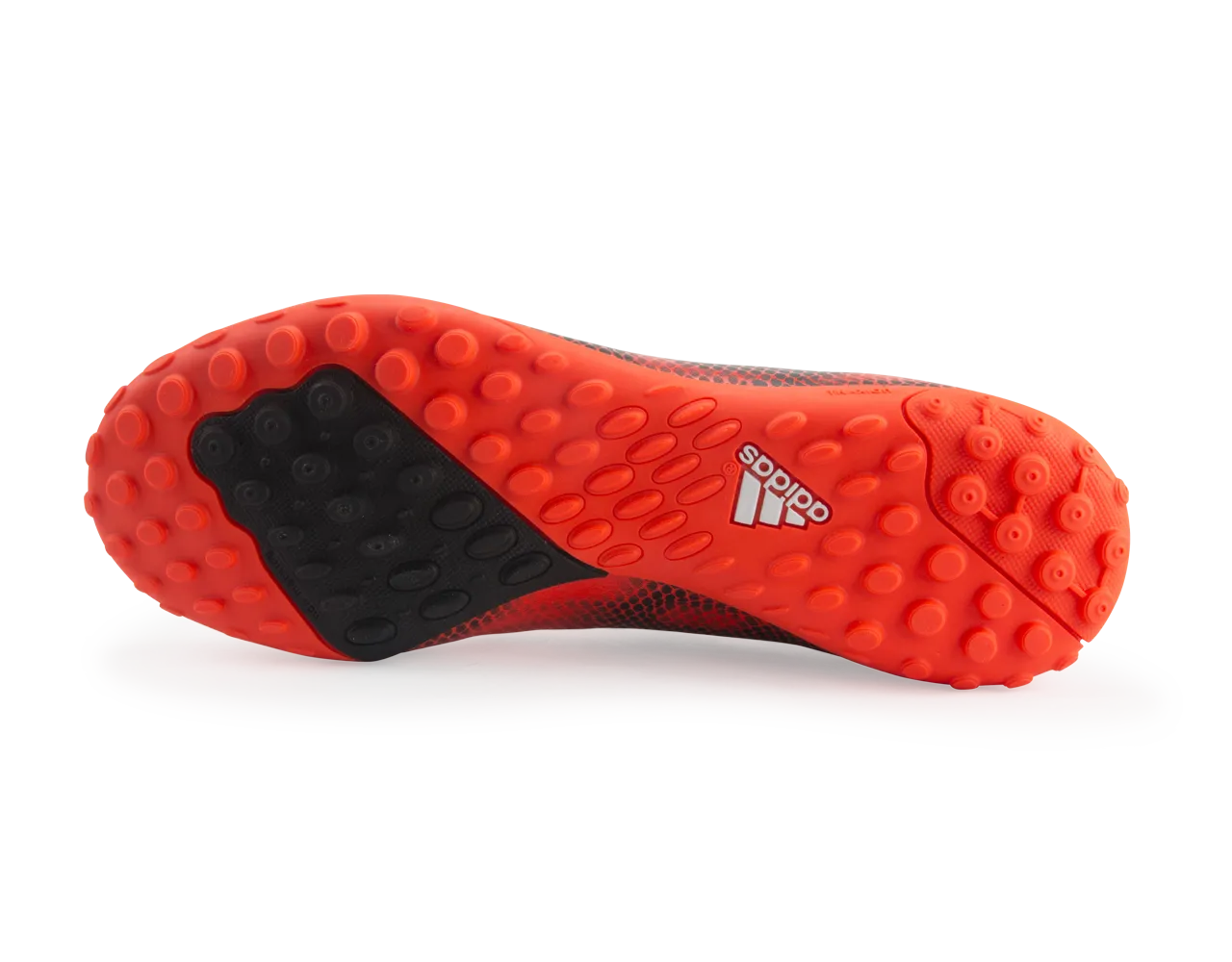adidas Men's F10 Turf Soccer Shoes Solar Red/White/Core Black