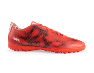 adidas Men's F10 Turf Soccer Shoes Solar Red/White/Core Black