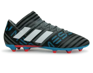 adidas Men's Nemeziz Messi 17.3 FG Grey/White/Core Black