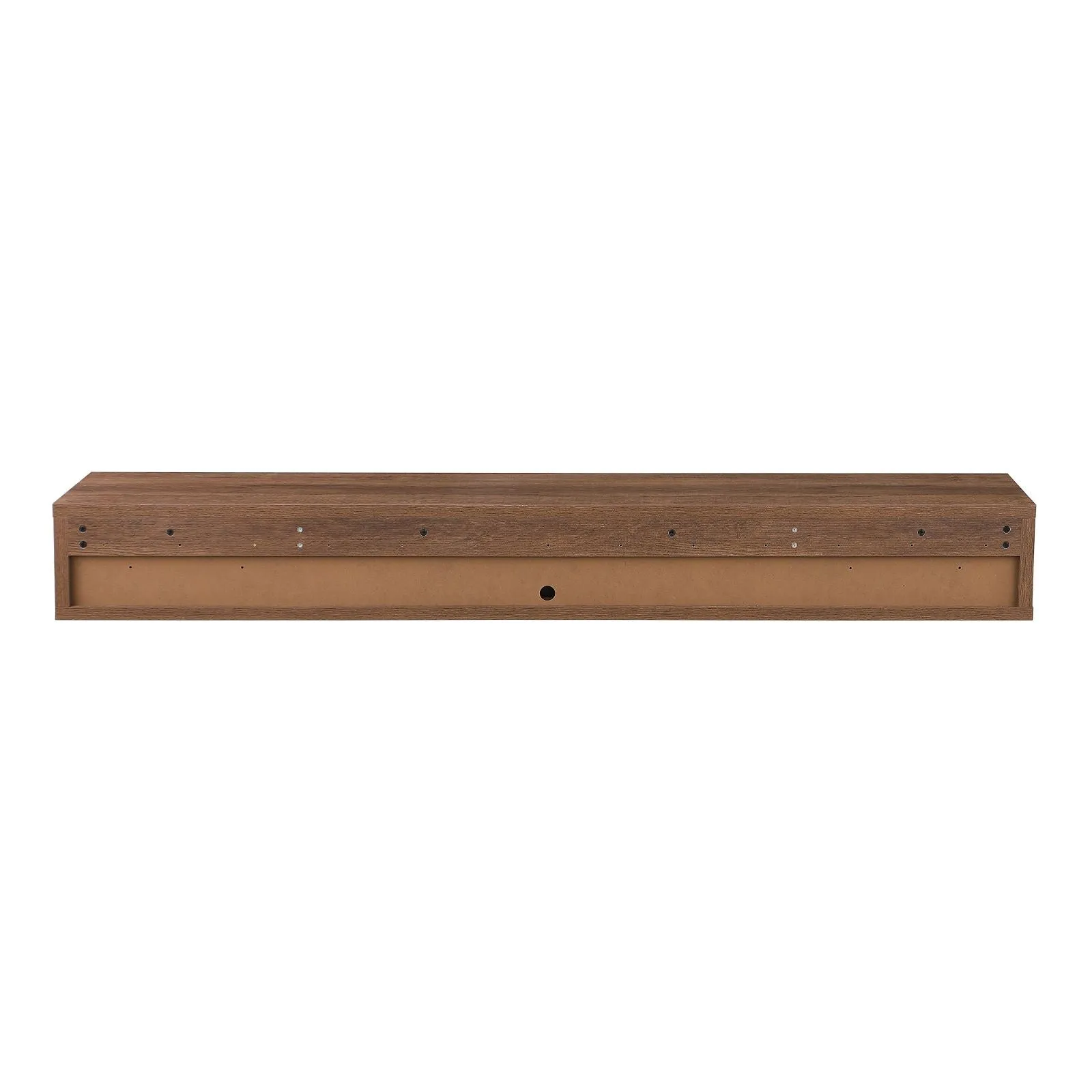 Air Entertainment Cabinet, Wall Mount TV Unit, 2000mm Dark Oak by Criterion