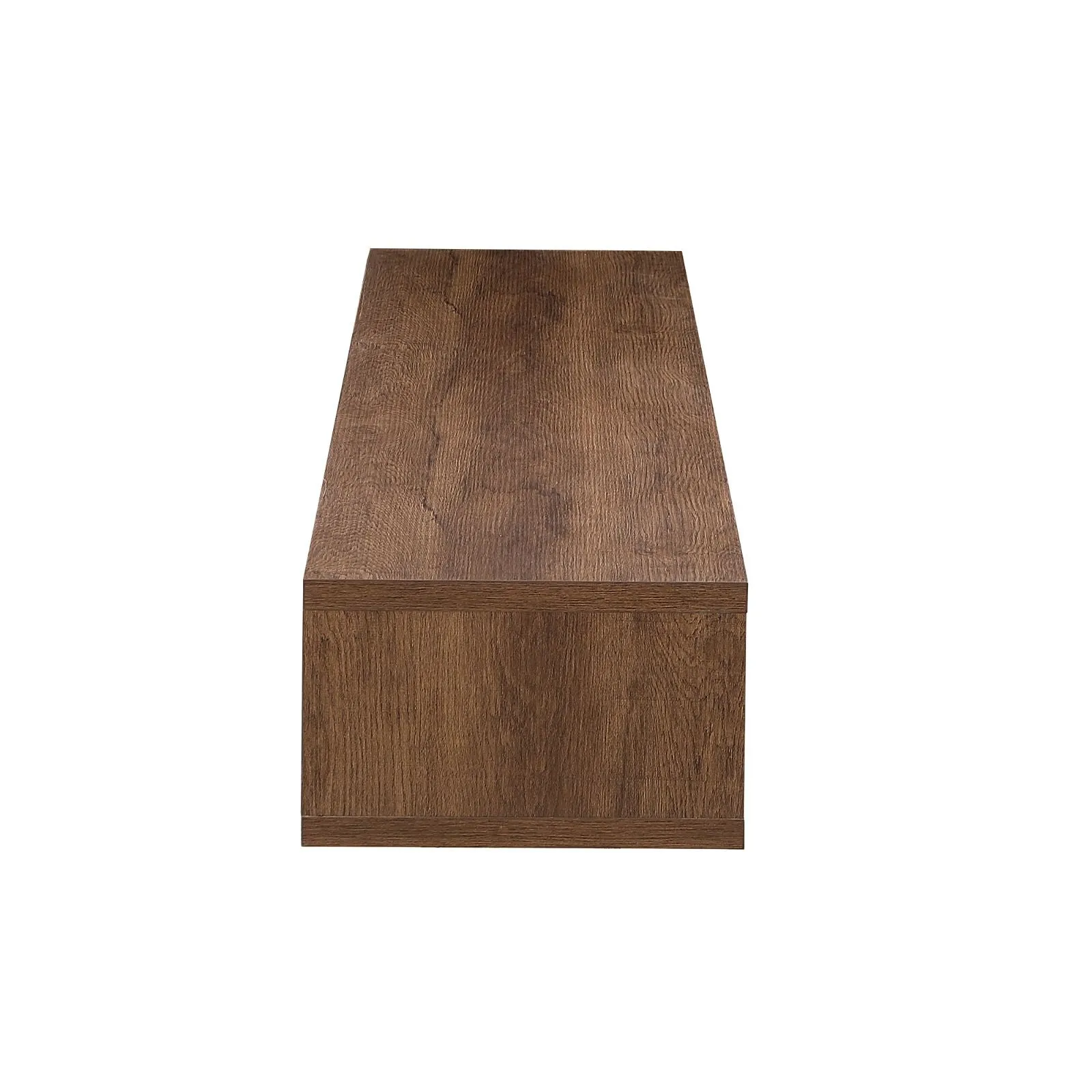 Air Entertainment Cabinet, Wall Mount TV Unit, 2000mm Dark Oak by Criterion