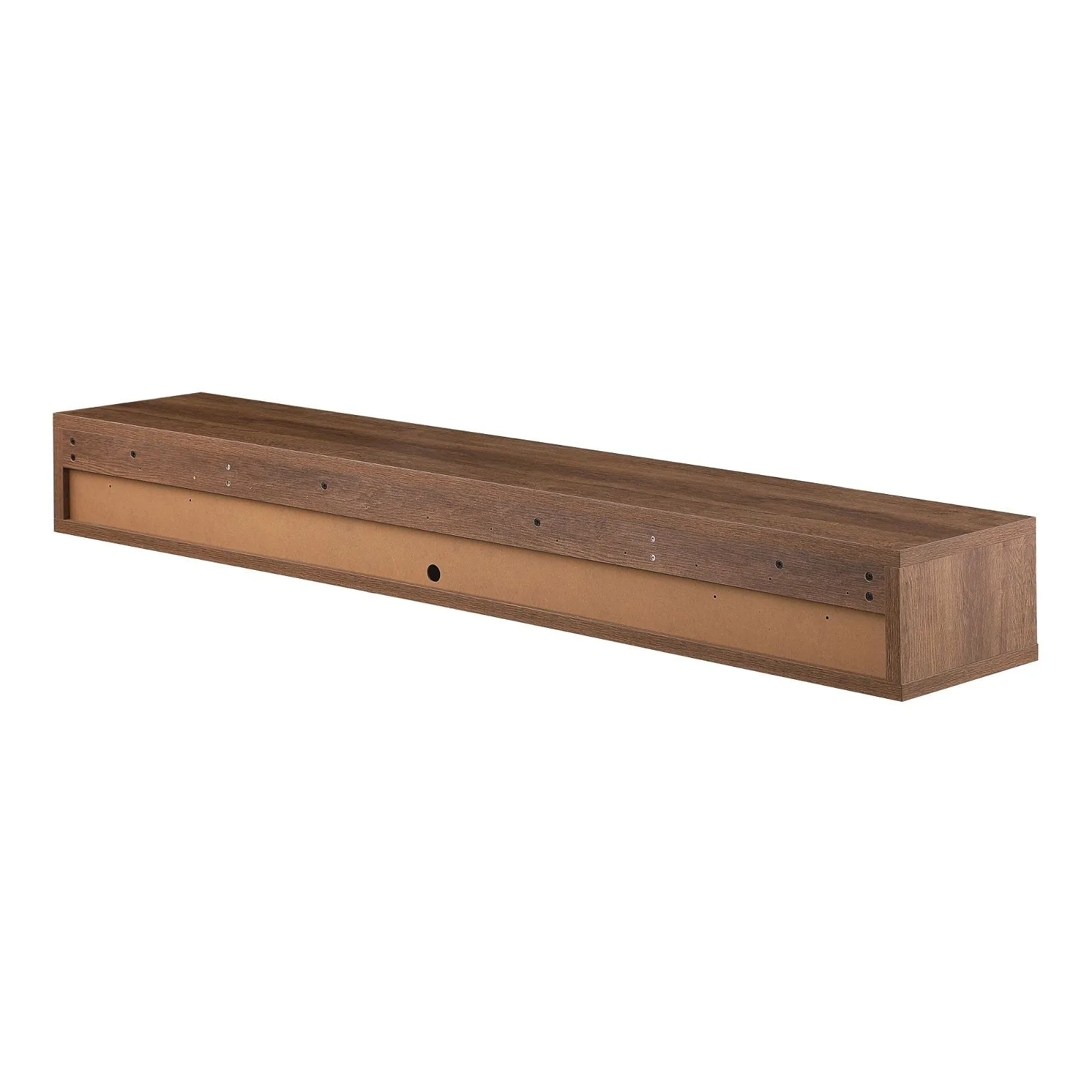 Air Entertainment Cabinet, Wall Mount TV Unit, 2000mm Dark Oak by Criterion