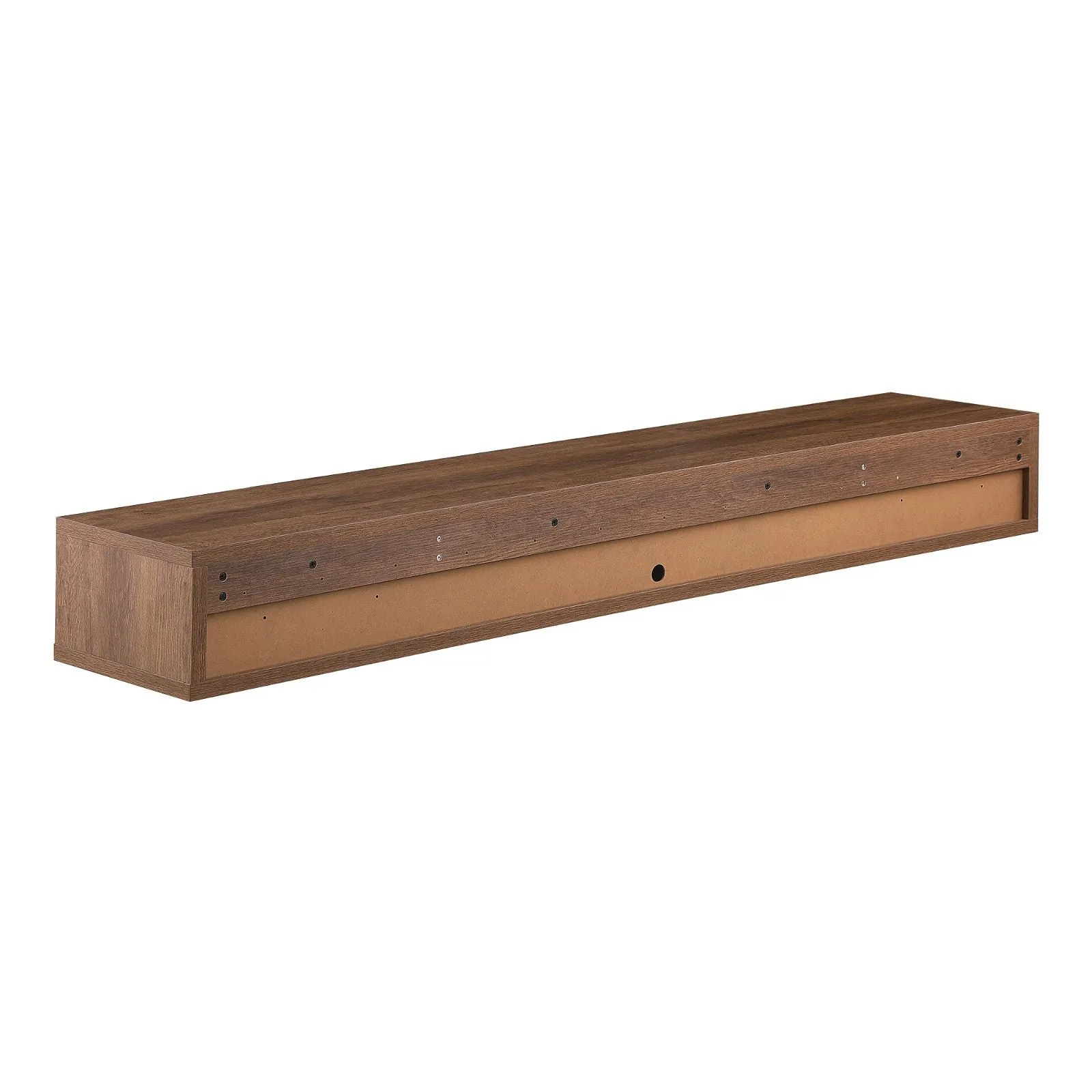 Air Entertainment Cabinet, Wall Mount TV Unit, 2000mm Dark Oak by Criterion