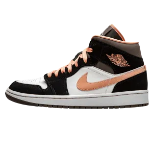 Air Jordan 1 Wmns Mid SE 'Peach Mocha'