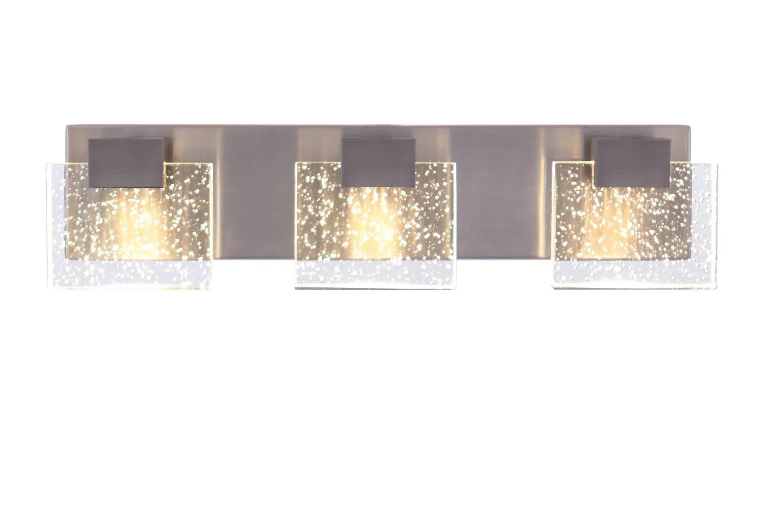Alamere LED Vanity in Brushed Polished Nickel