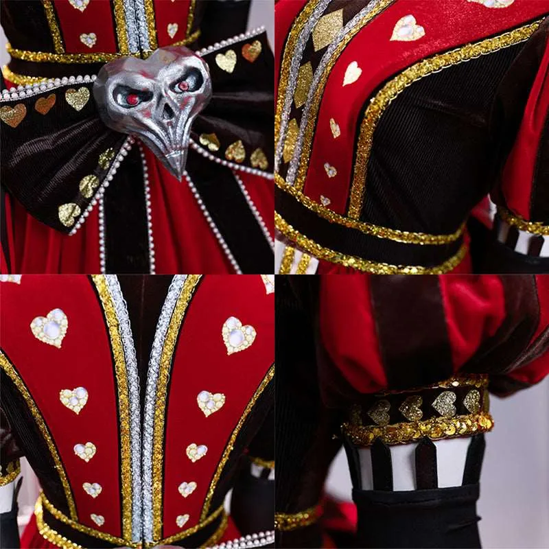 Alice: Madness Returns Alice Red Dress Cosplay Costume