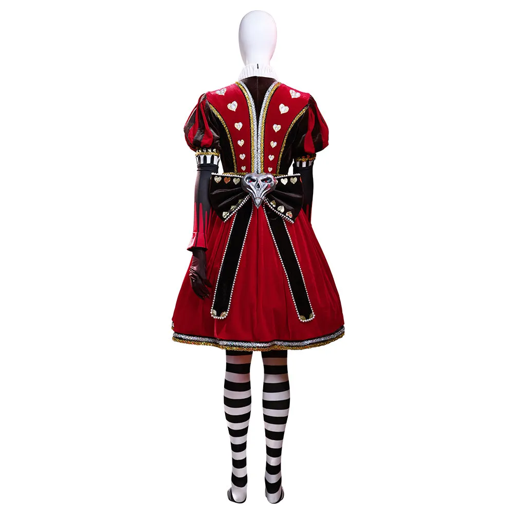 Alice: Madness Returns Alice Red Dress Cosplay Costume