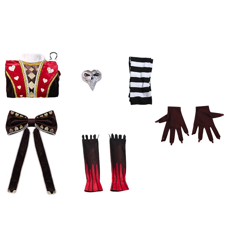 Alice: Madness Returns Alice Red Dress Cosplay Costume