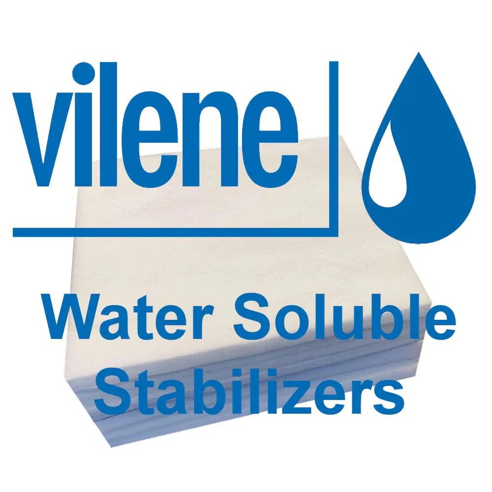 AllStitch V | Vilene | Wash Away | Cut Away | White | Pre-Cuts - 125 count | 1.2 oz.