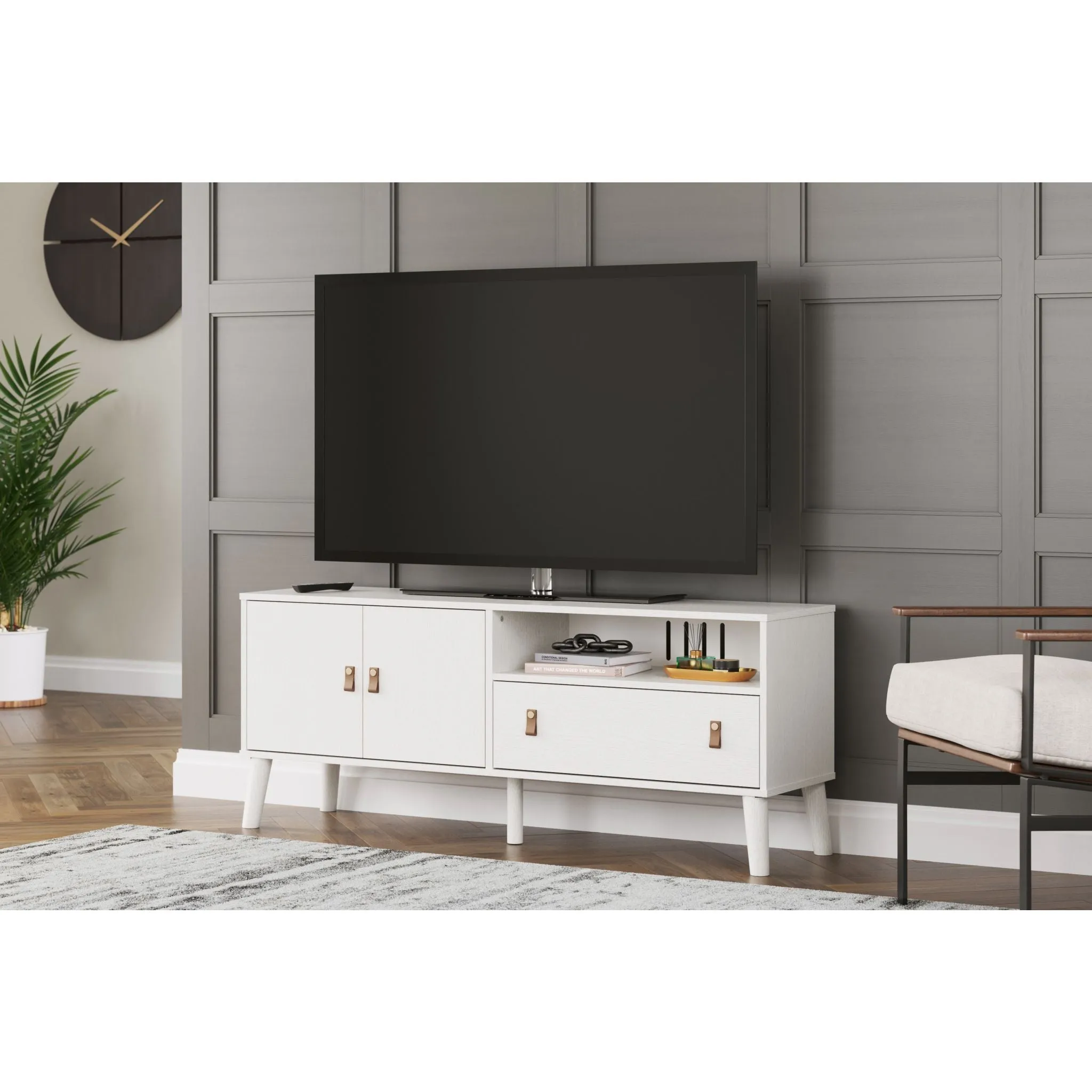 Aprilyn TV Stand - White