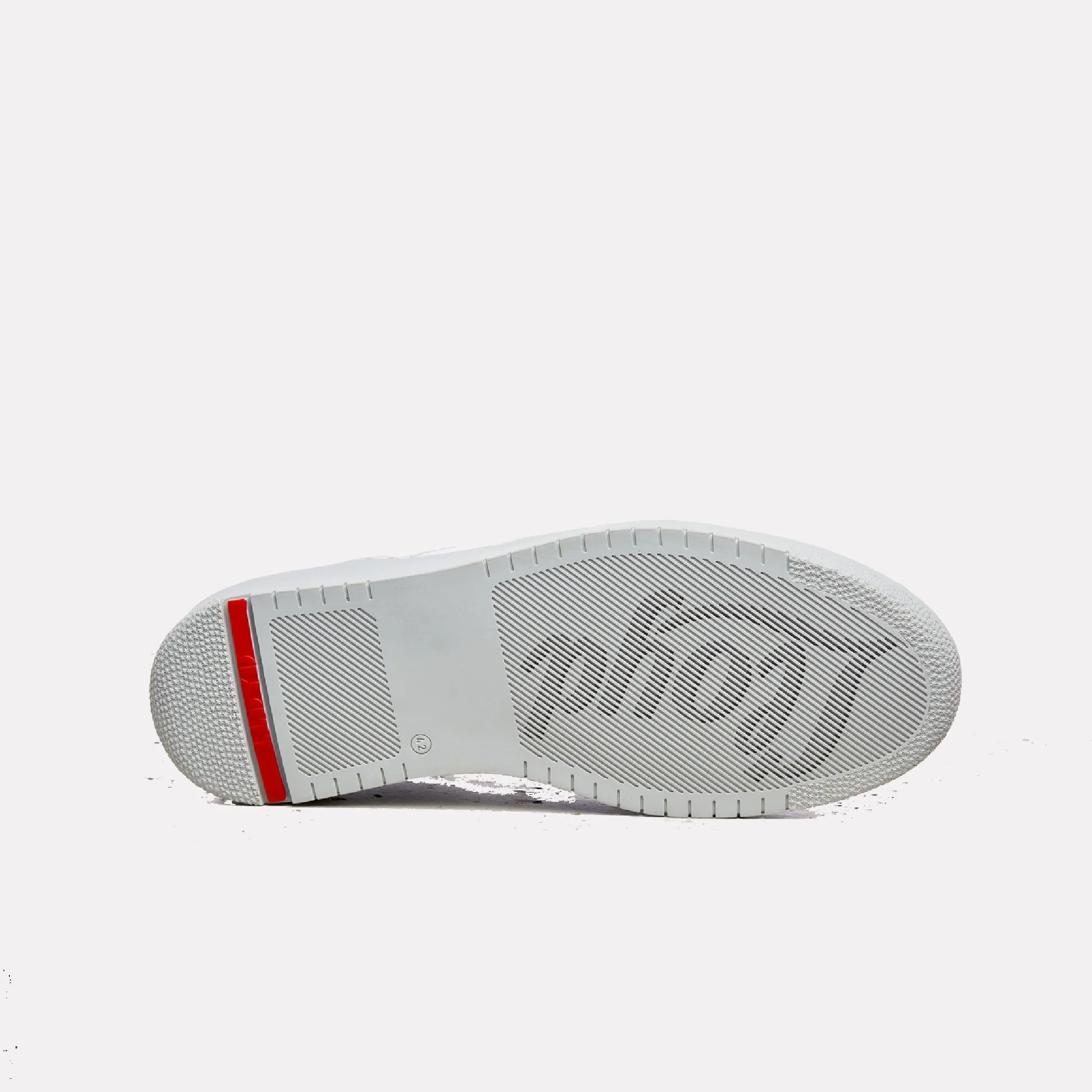 Arel Low-top Trainer with Variofootbed / Platinum-White