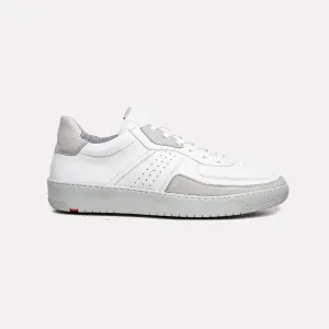 Arel Low-top Trainer with Variofootbed / Platinum-White