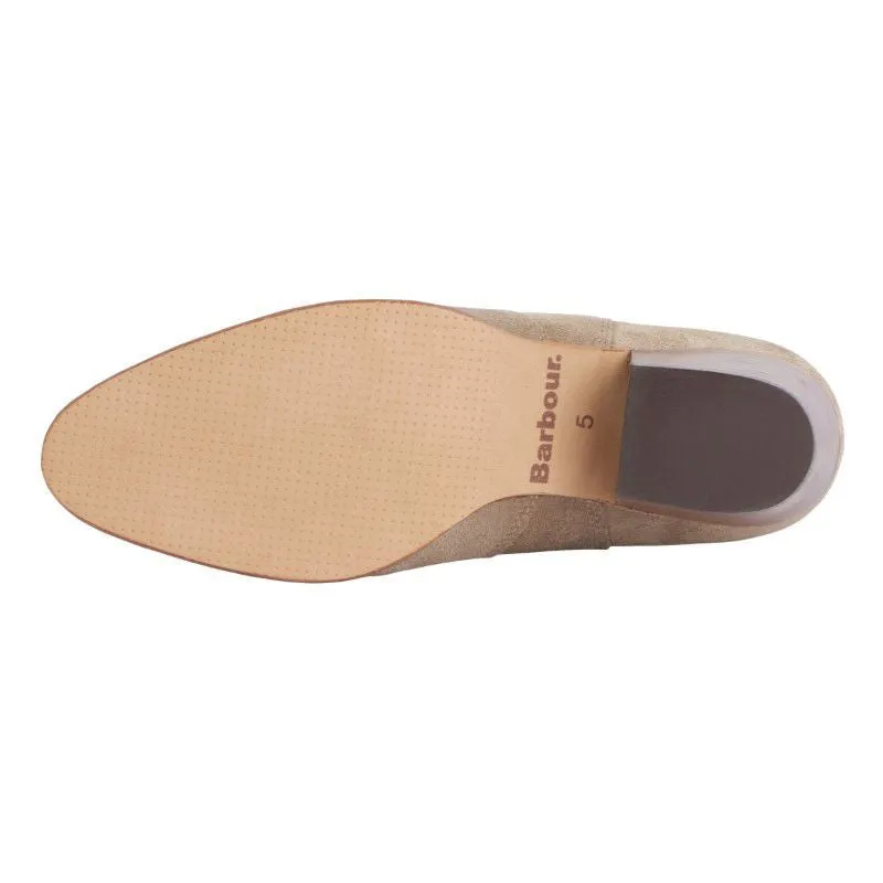 Barbour Prue Ladies Suede Boot - Taupe