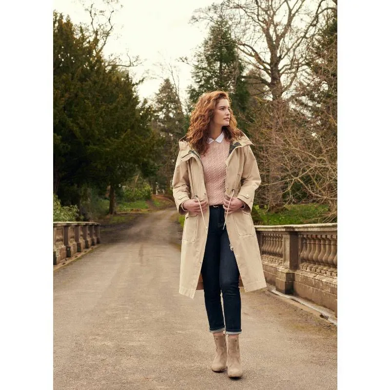 Barbour Prue Ladies Suede Boot - Taupe
