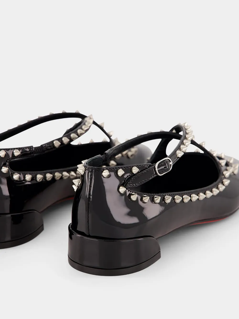 Black Pilouta Jane Ballerinas