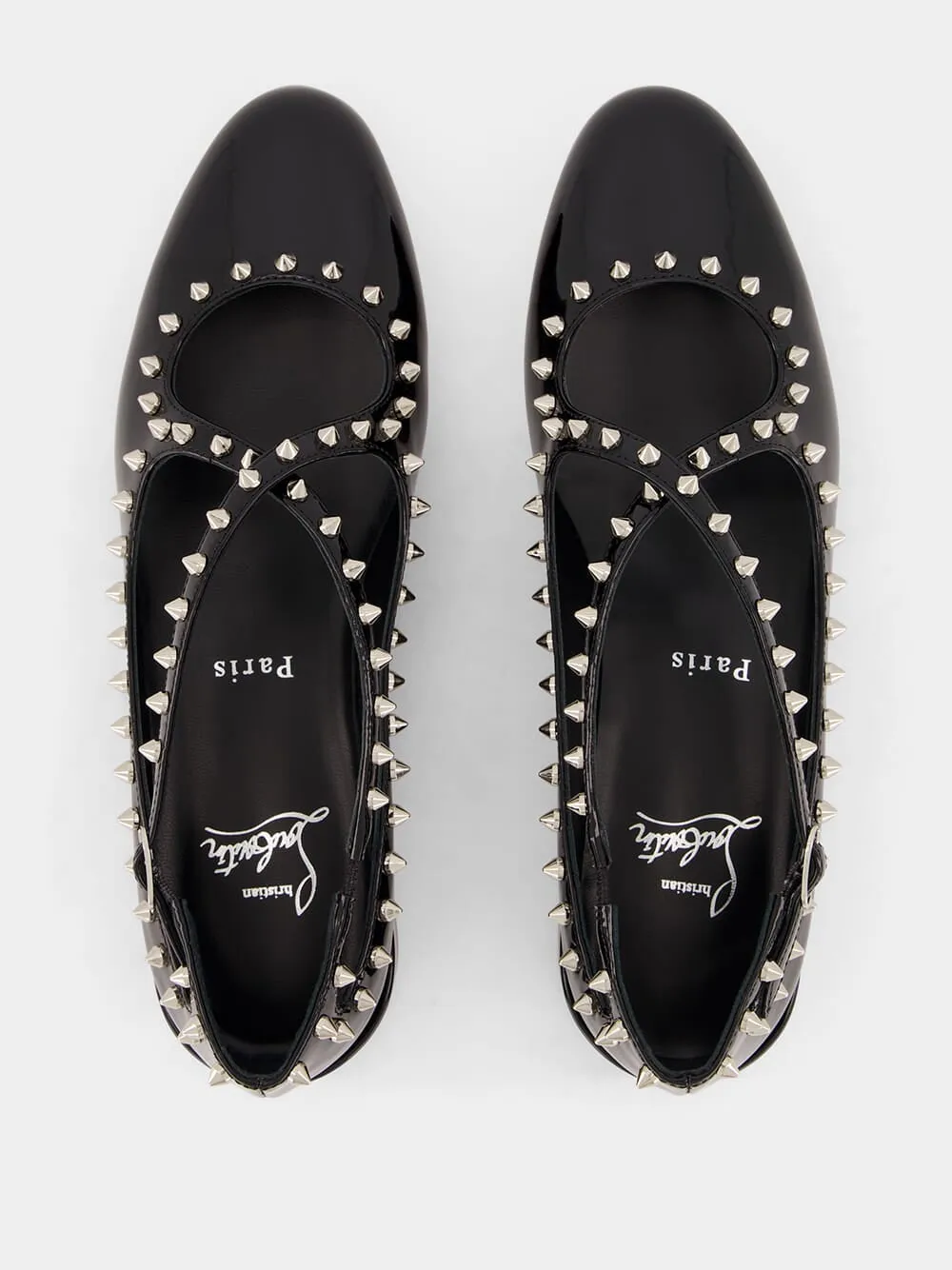 Black Pilouta Jane Ballerinas