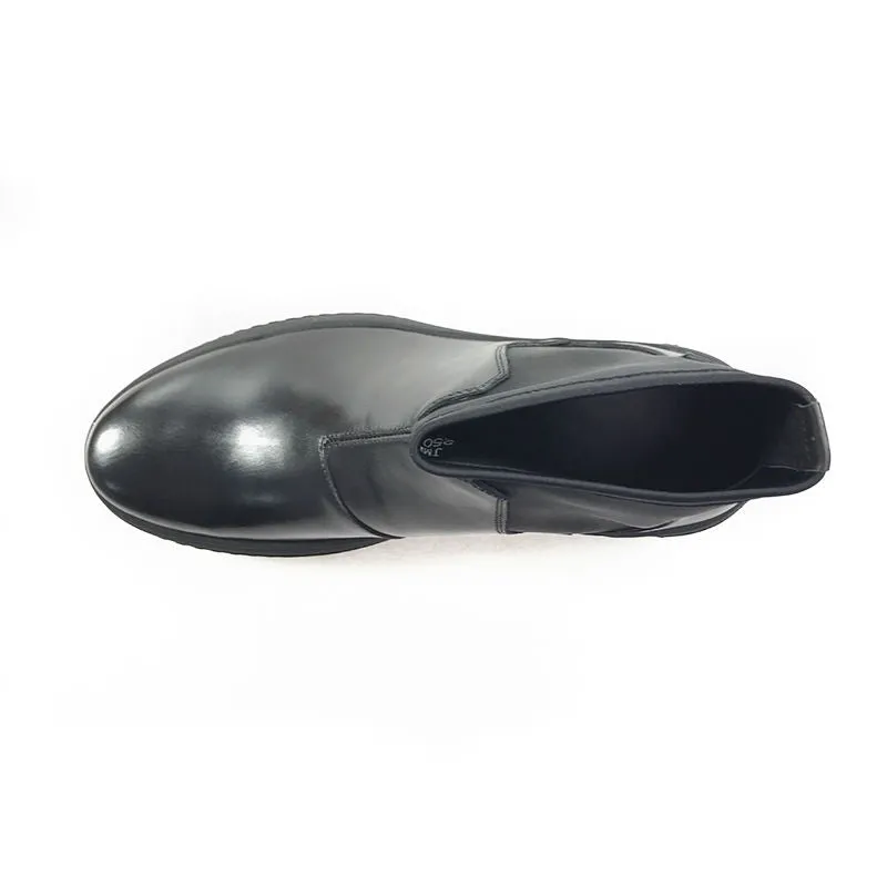Black Slip On Men Chelsea Boots