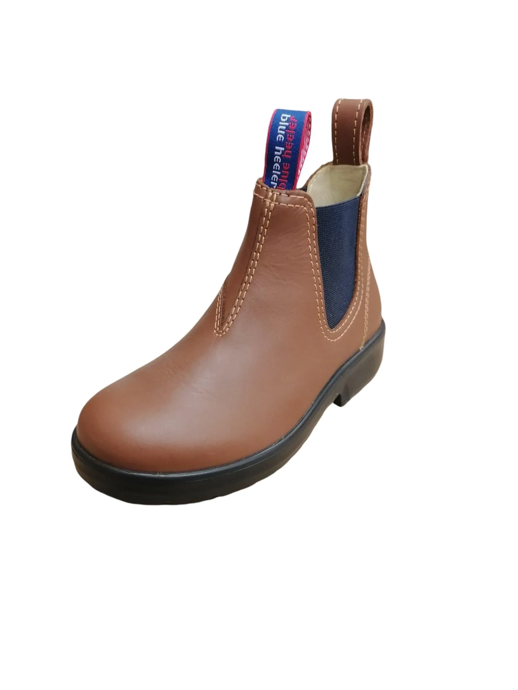 Blue Heeler- OUTBACK KIDS chelsea boots cognac/navy