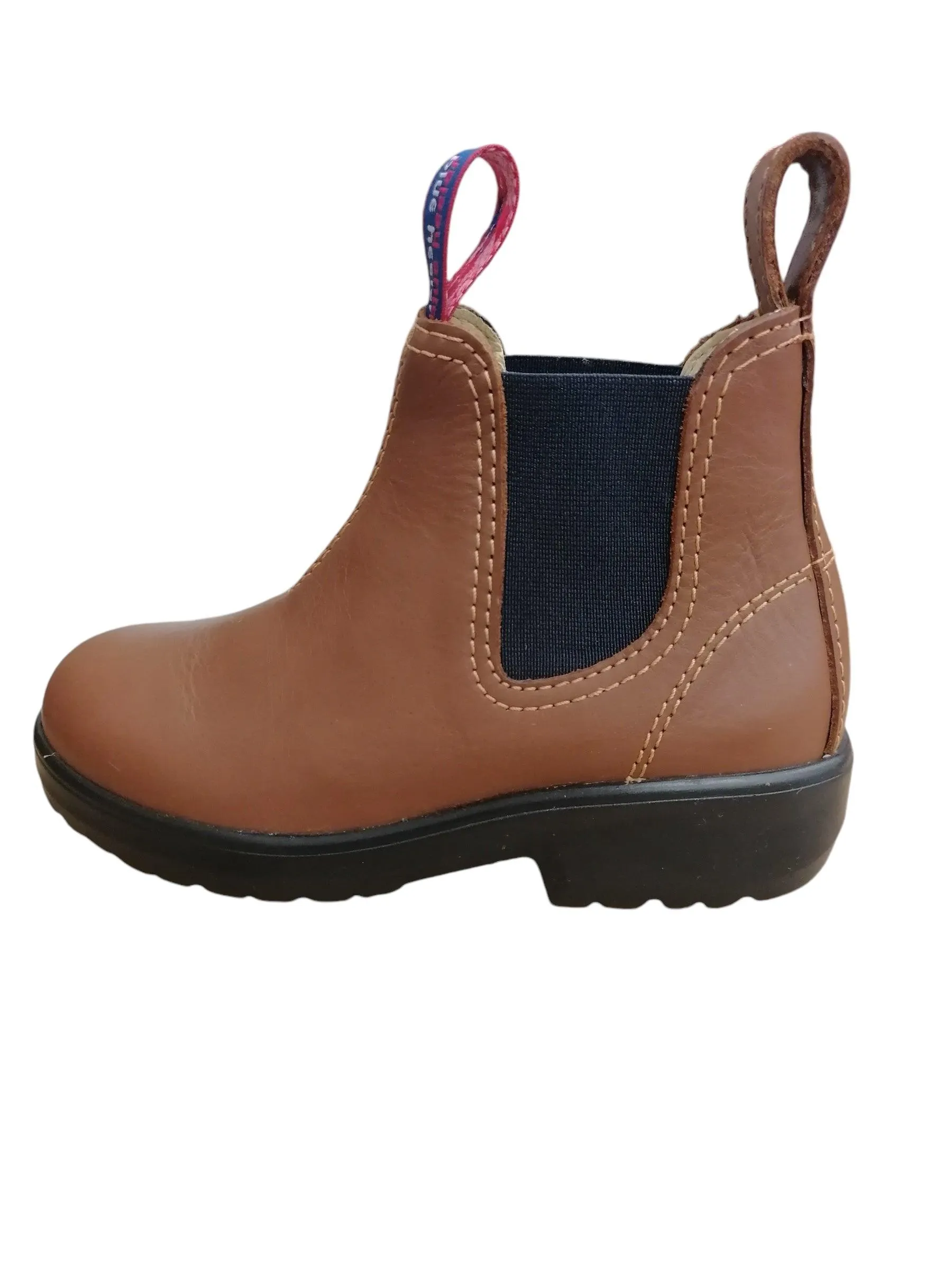 Blue Heeler- OUTBACK KIDS chelsea boots cognac/navy