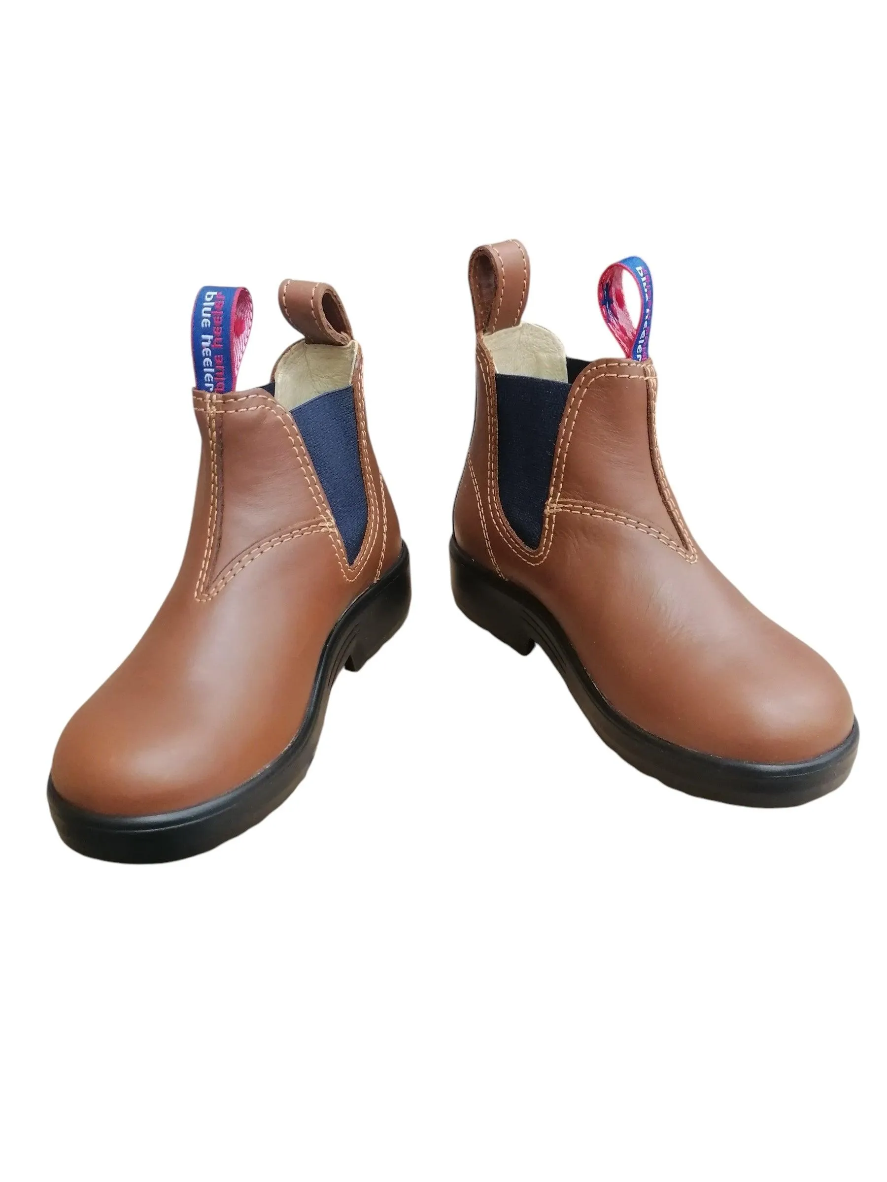 Blue Heeler- OUTBACK KIDS chelsea boots cognac/navy
