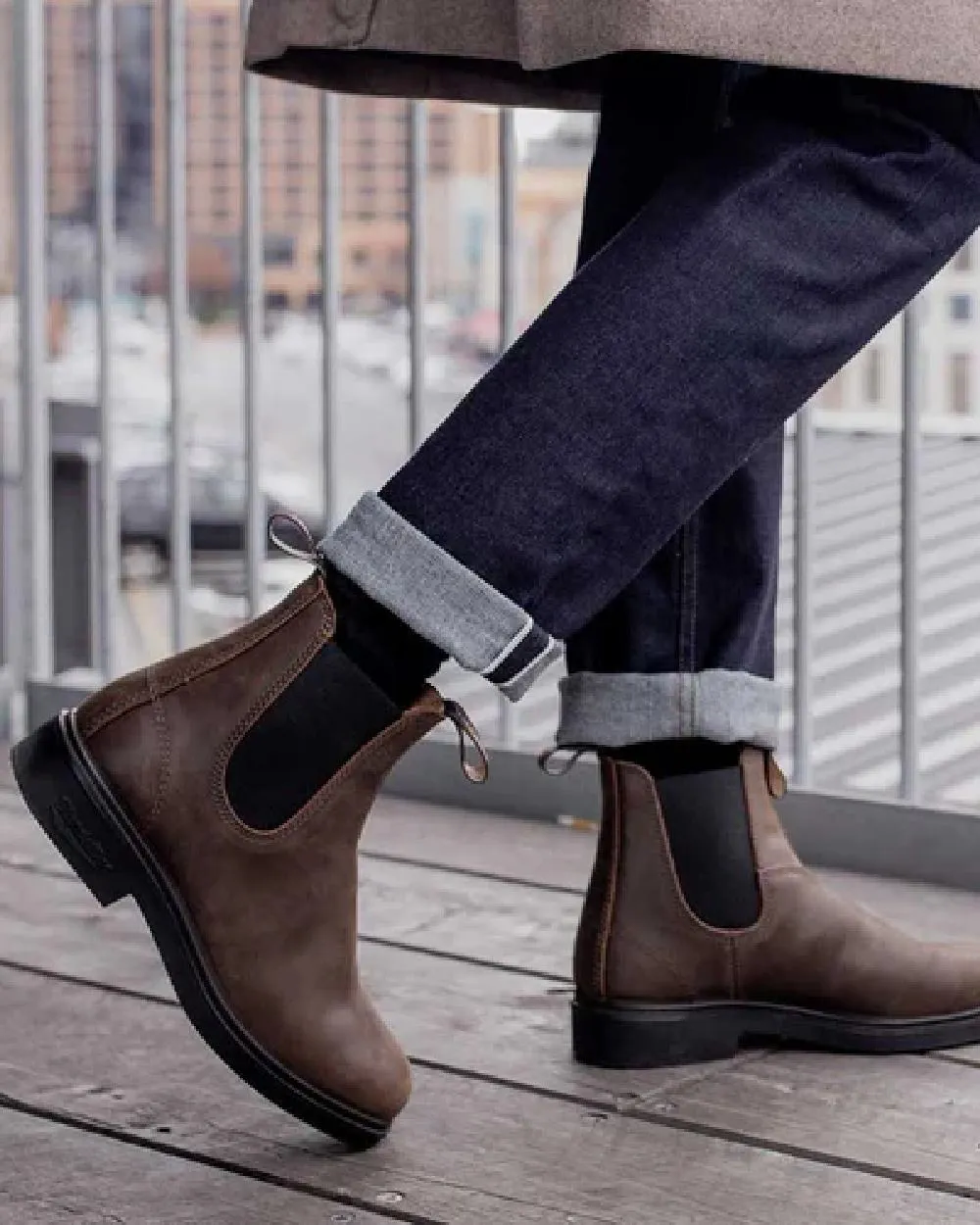 Blundstone 2029 Brown Leather Chelsea Boots