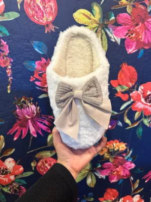 Bow Slippers