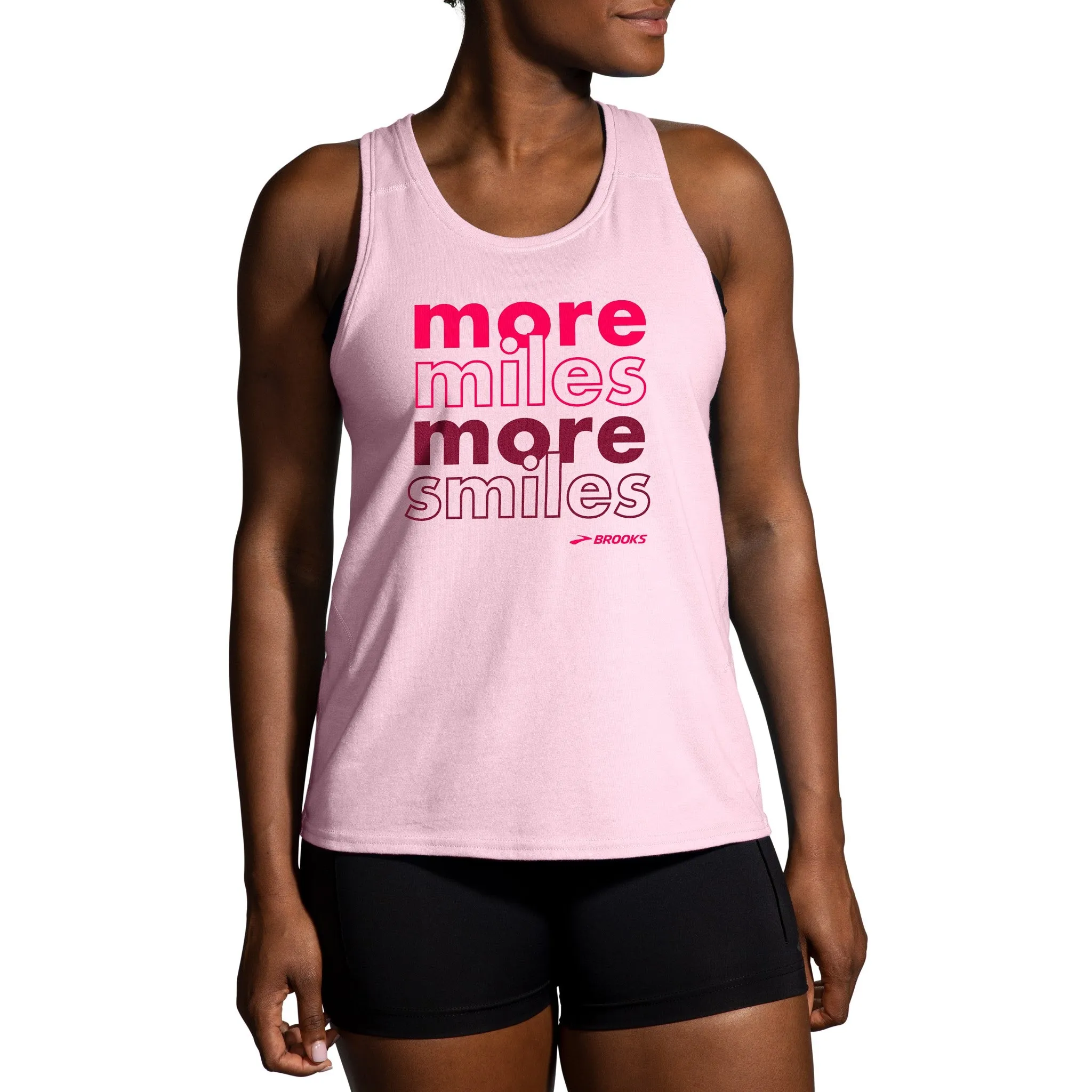 Brooks | Distance Tank 2.0 | Women's | Quartz/More Miles