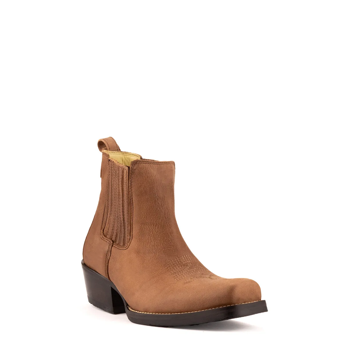 Brunello's Silverado Boot in Camel Fossil
