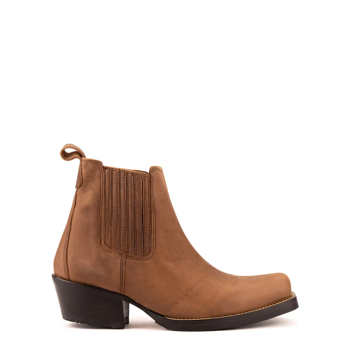 Brunello's Silverado Boot in Camel Fossil