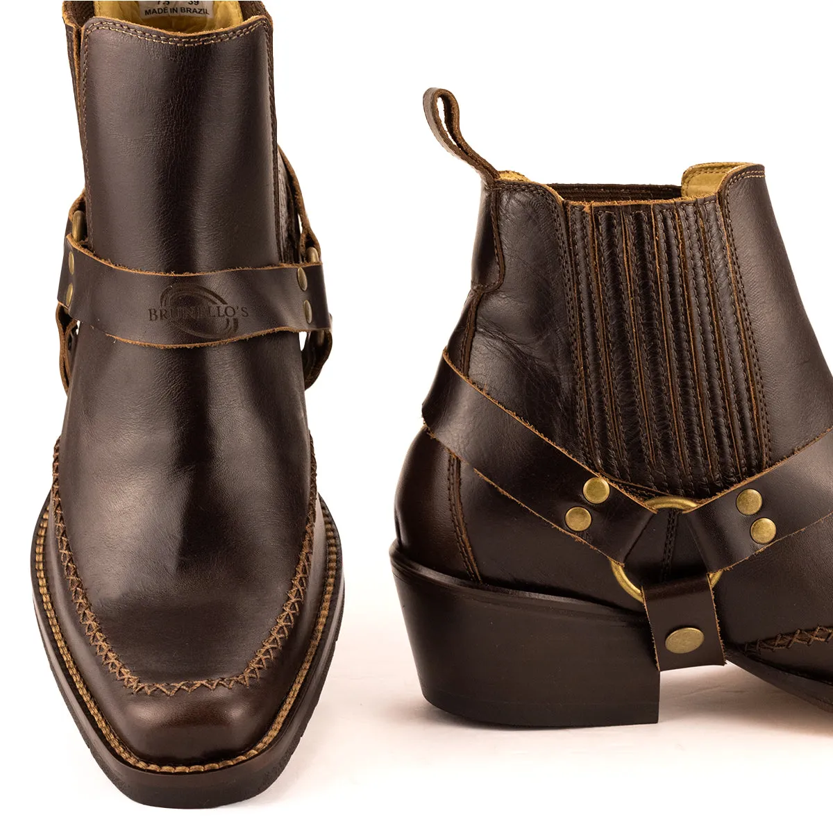 Brunello's The Knox Boot in Espresso