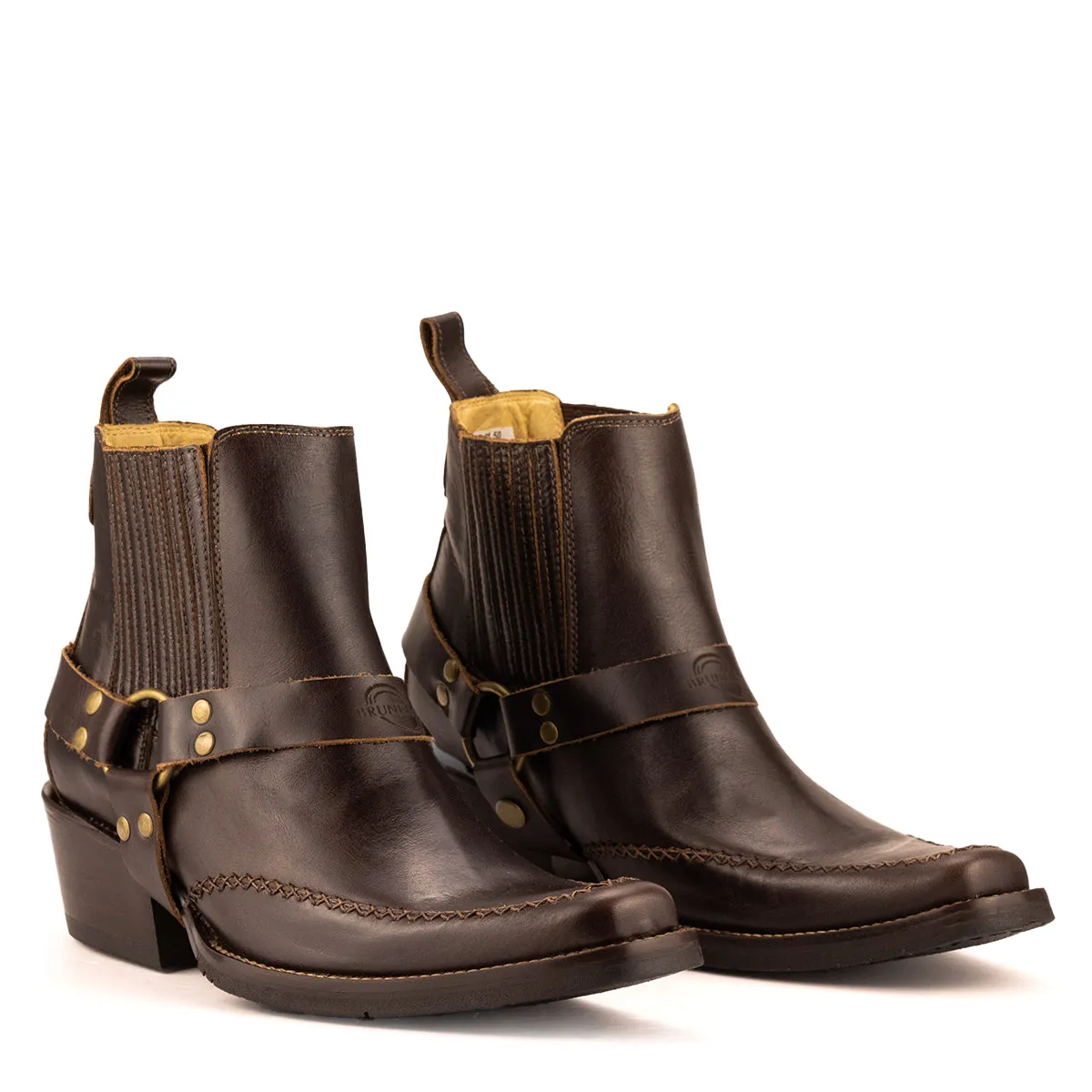 Brunello's The Knox Boot in Espresso