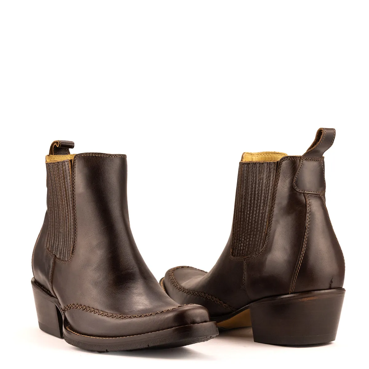 Brunello's The Knox Boot in Espresso