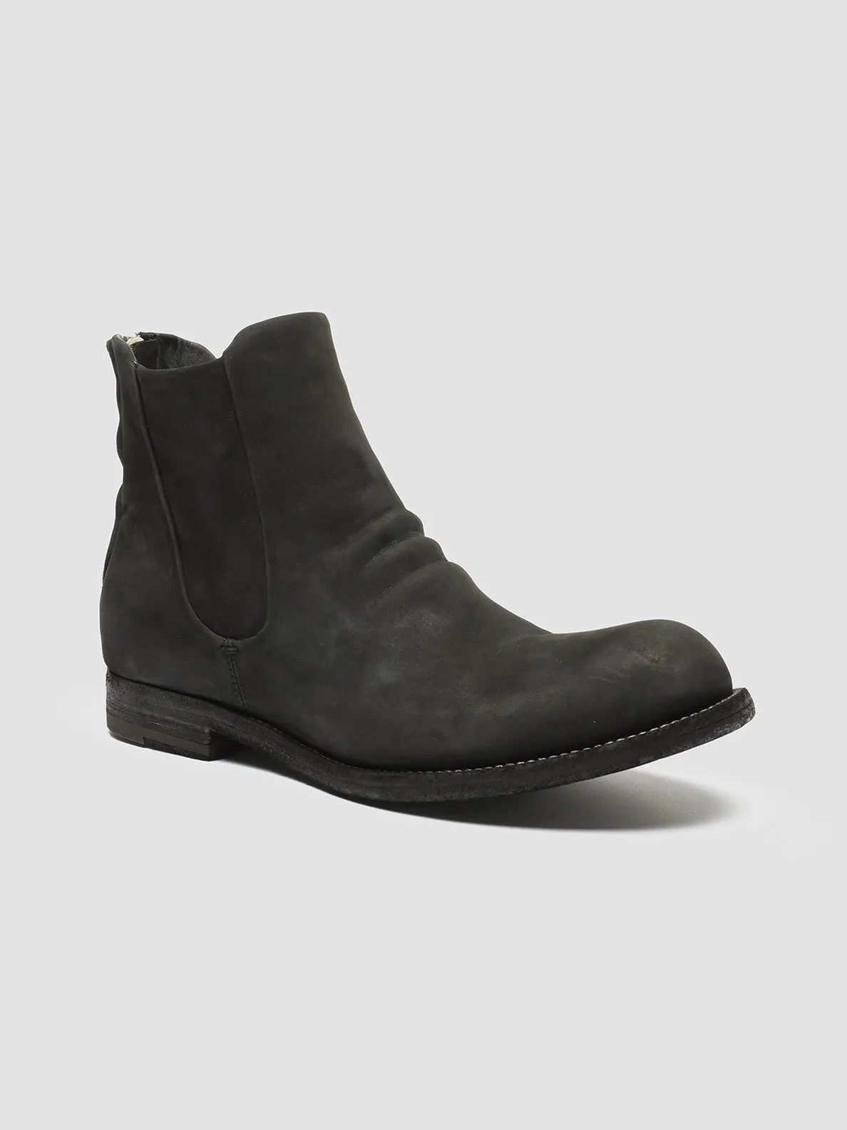 BUBBLE 029 - Black Suede Ankle Boots