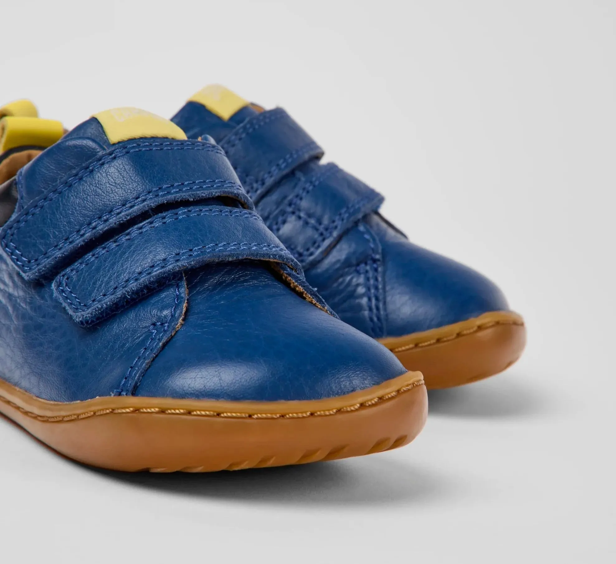 Camper Kids Baby PEU Navy Blue Leather Sneakers Shoes