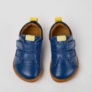 Camper Kids Baby PEU Navy Blue Leather Sneakers Shoes