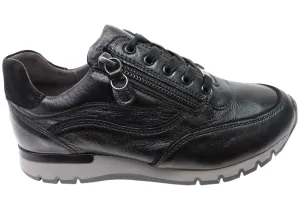 Caprice Comfort Mistee Womens Extra Wide Comfort Leather Shoes