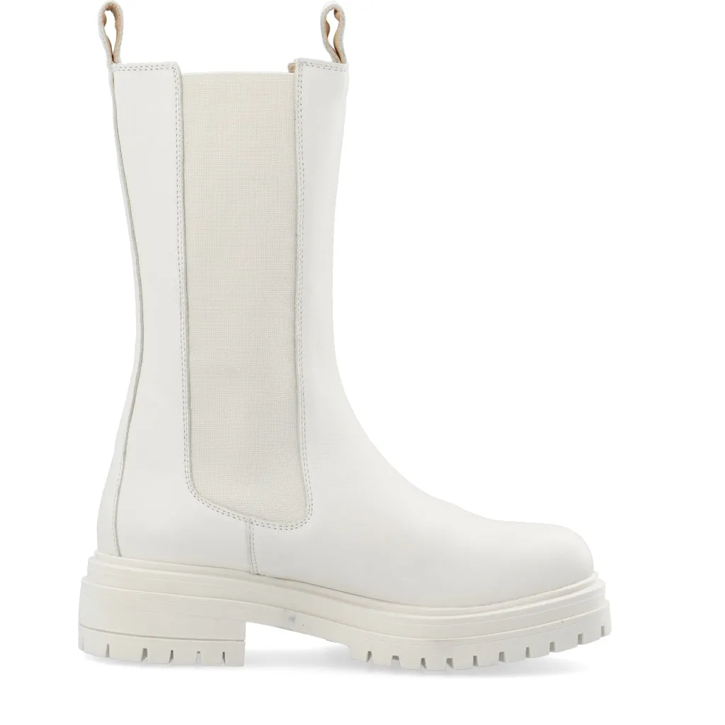 Cashannah Beige Dublin High Chelsea Boot