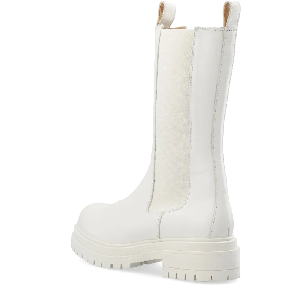 Cashannah Beige Dublin High Chelsea Boot