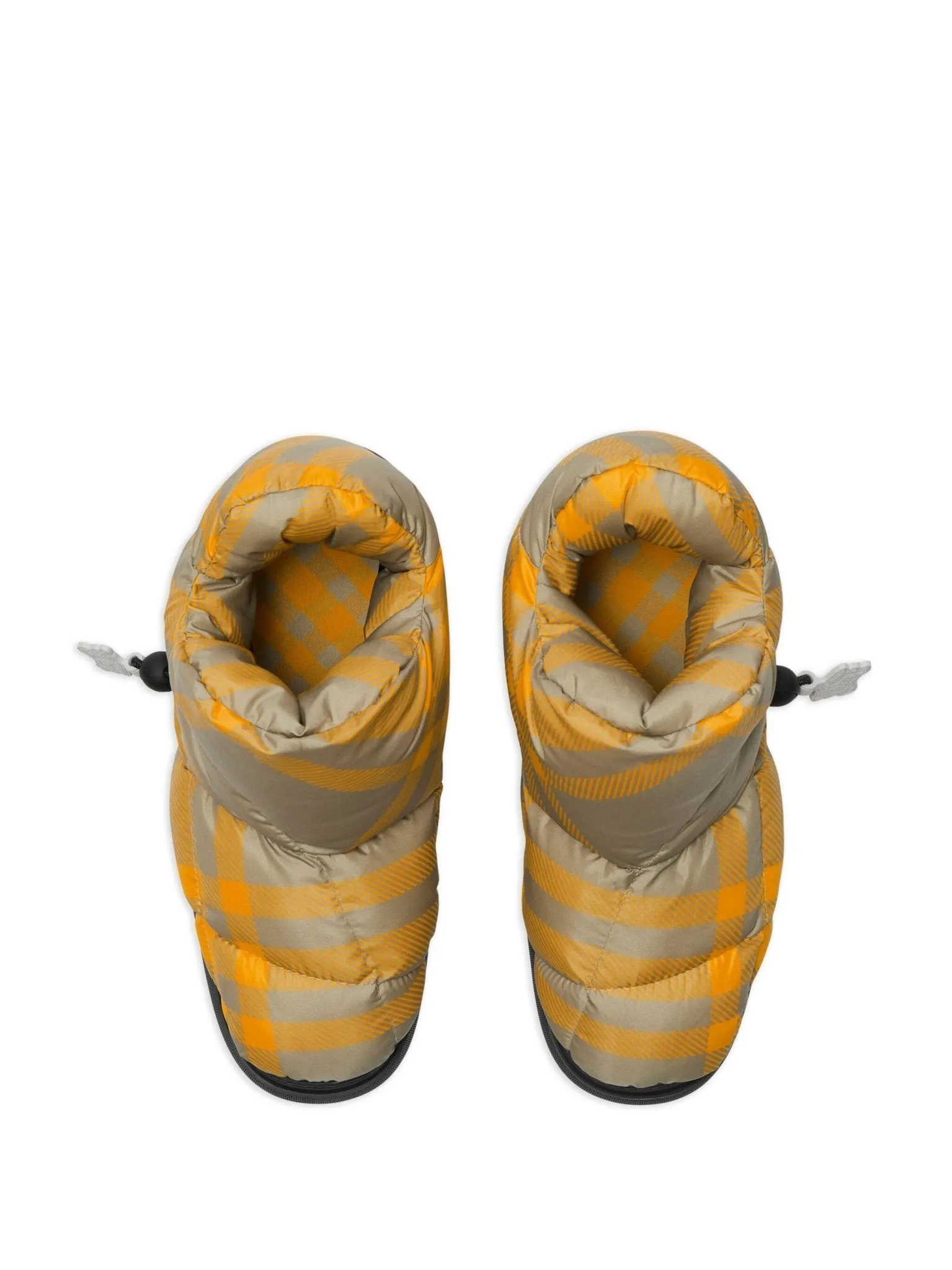 Check Pillow padded snow boots