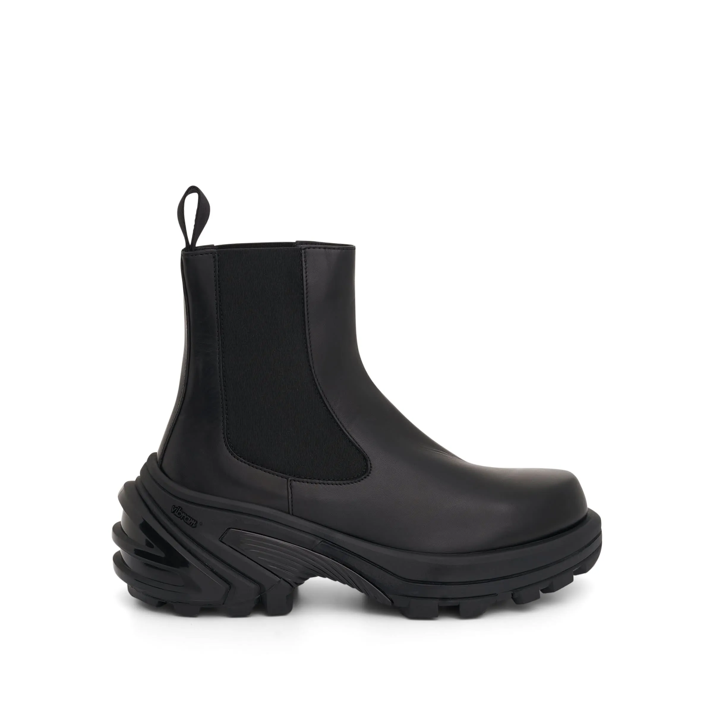 Chelsea Boot with Removable Sole in Black