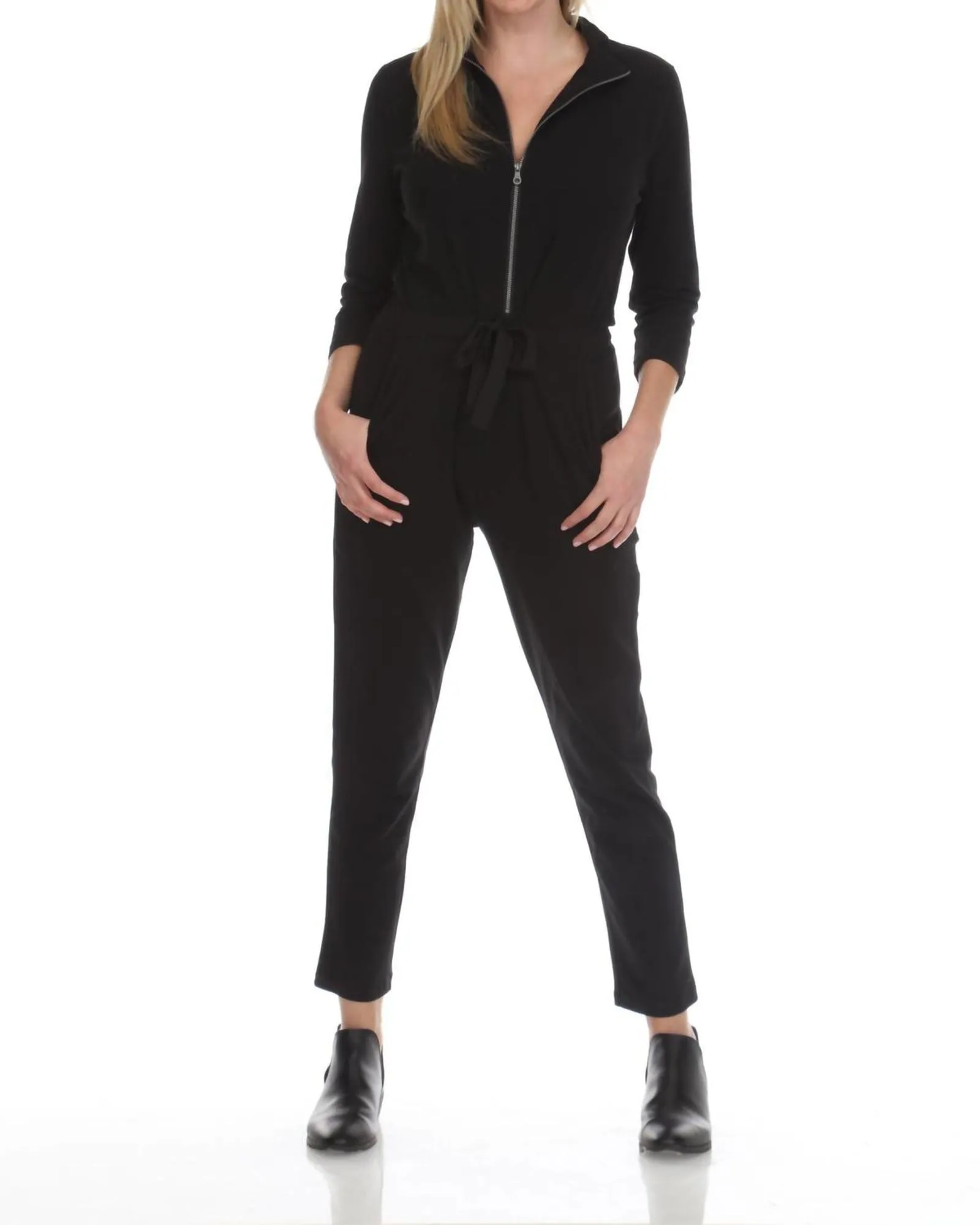 City Girl Jumpsuit in Black | Black