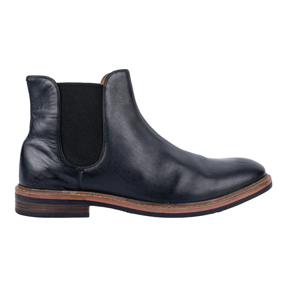 Clarks Clarkdale Gobi Chelsea Ankle Boots Leather Black Colour For Men