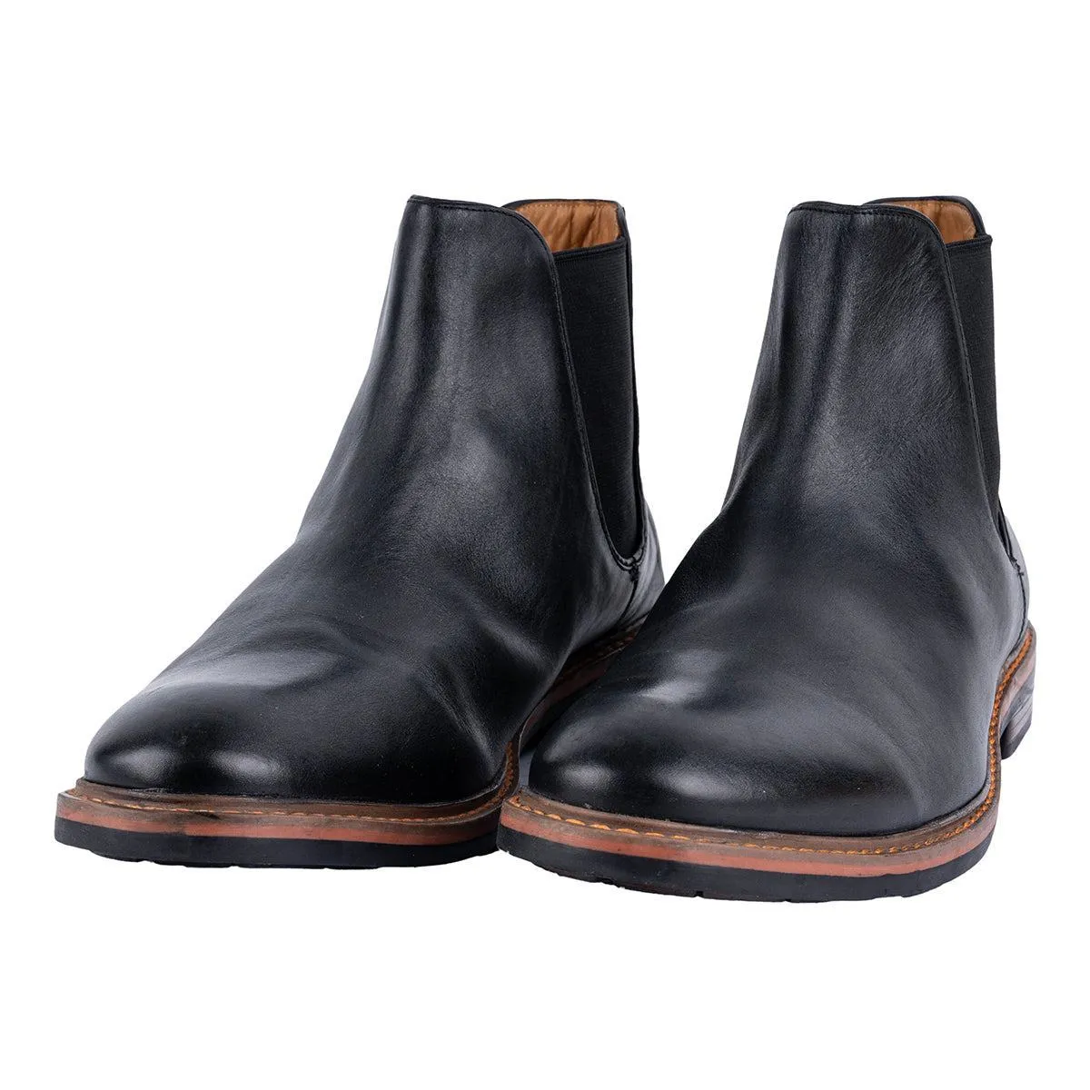 Clarks Clarkdale Gobi Chelsea Ankle Boots Leather Black Colour For Men