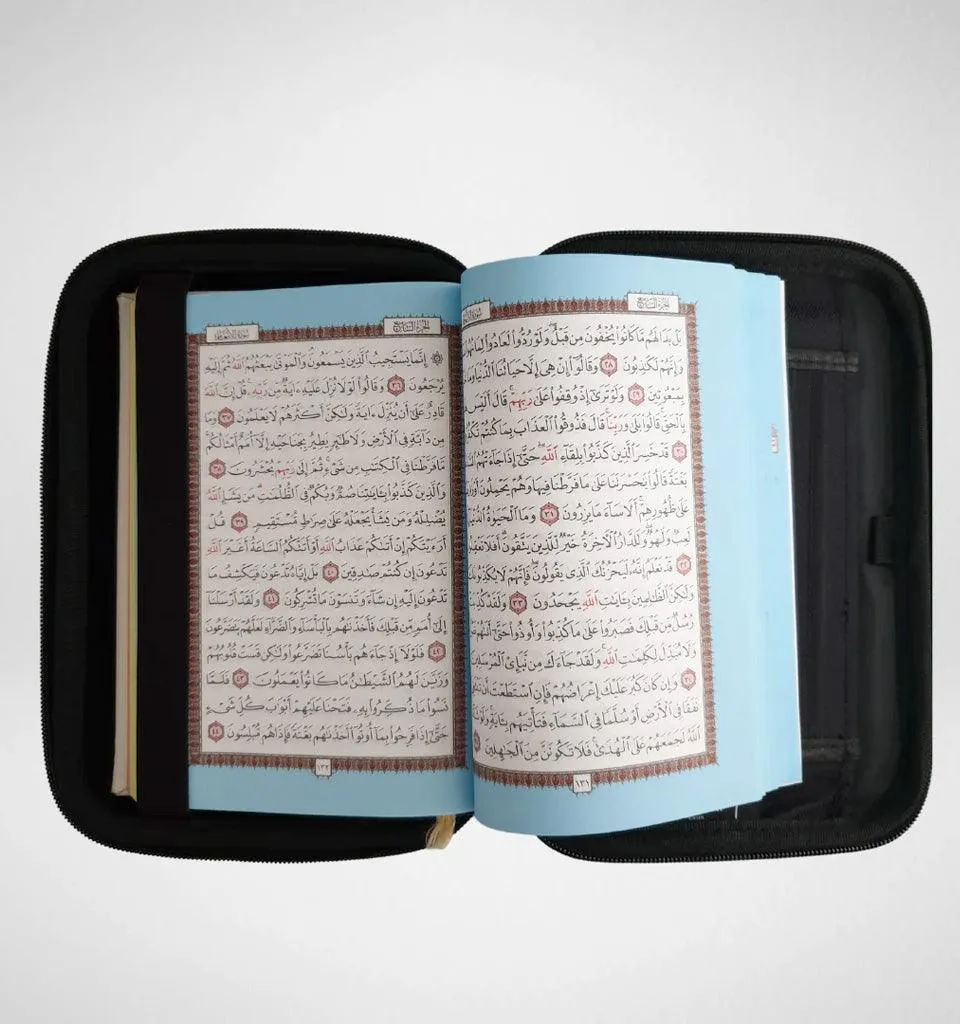 Classic Black Croc Quran Case