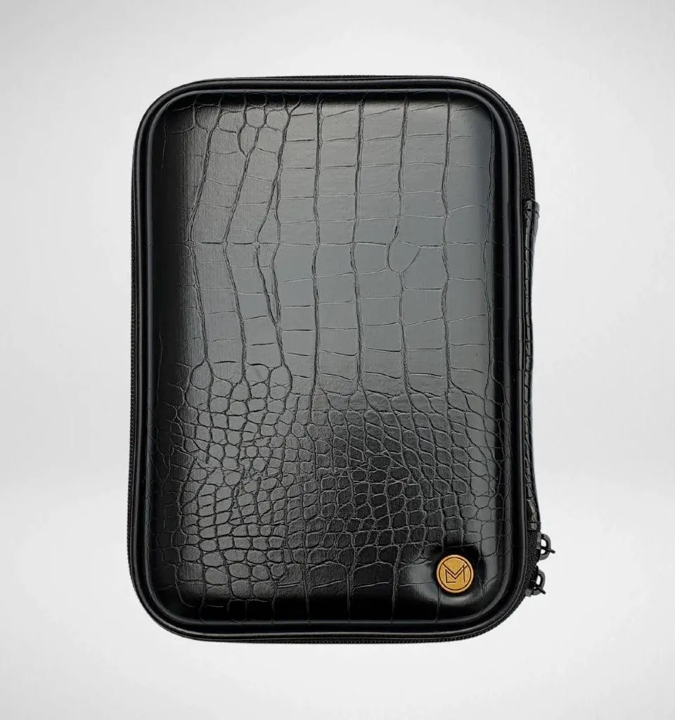 Classic Black Croc Quran Case