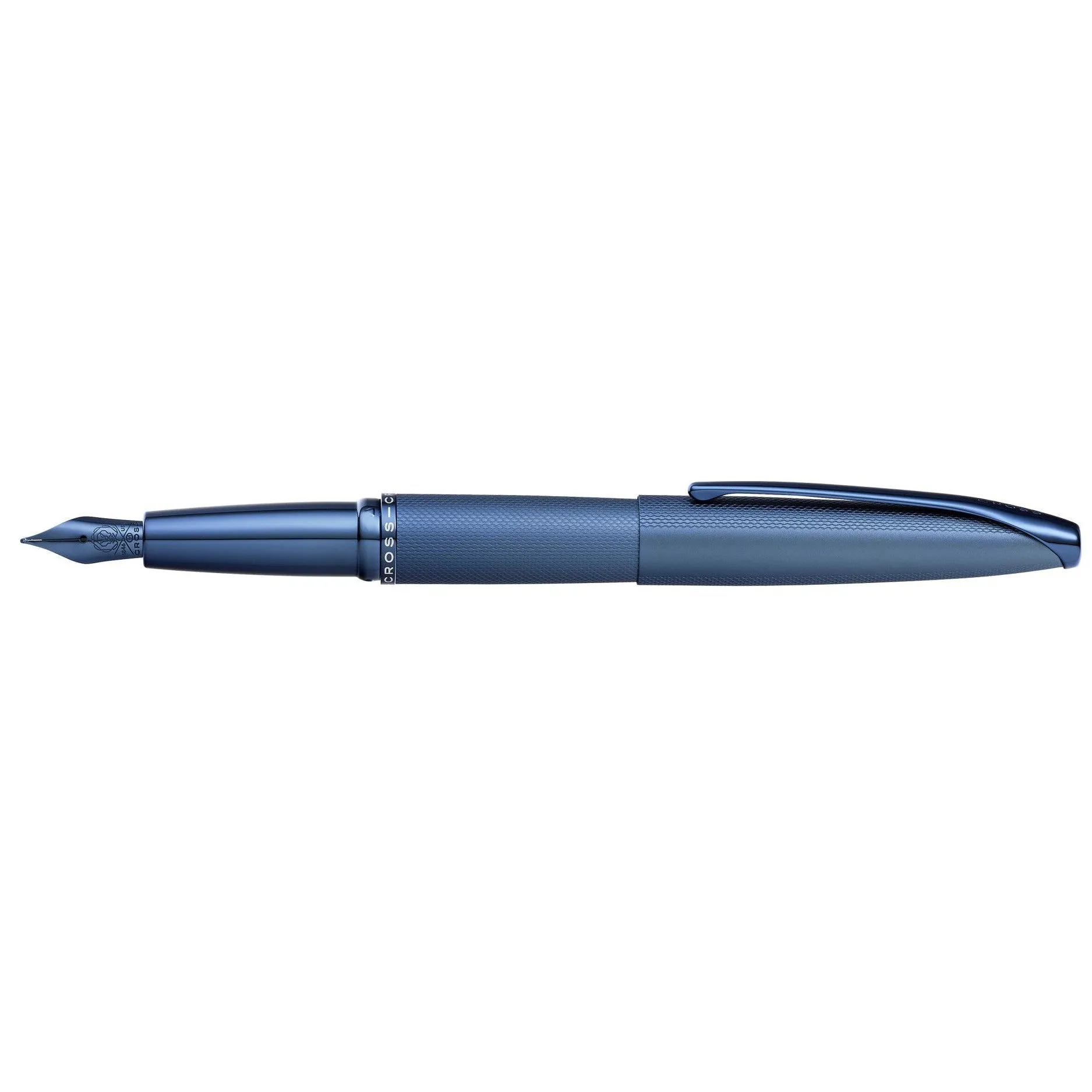 Cross ATX Fountain Pen - Sandblasted Dark Blue