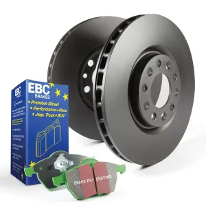 EBC Brakes S11KR1411 S11 Kits Greenstuff 2000 and RK Rotors
