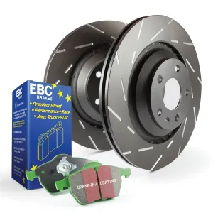 EBC Brakes S2KF1278 S2 Kits Greenstuff 2000 and USR Rotors