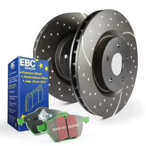 EBC Brakes S3KR1049 S3 Kits Greenstuff 6000 and GD Rotors Truck/SUV;