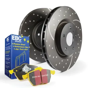 EBC Brakes S5KF1626 S5 Kits Yellowstuff And GD Rotors